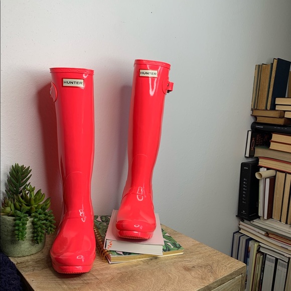 Hunter Shoes - HUNTER original tall gloss boots
